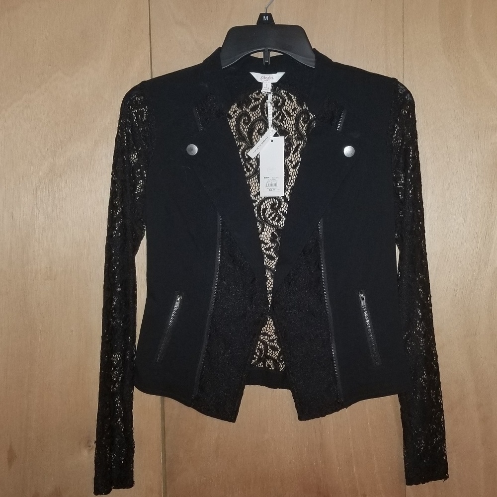 Lace blazer NWT